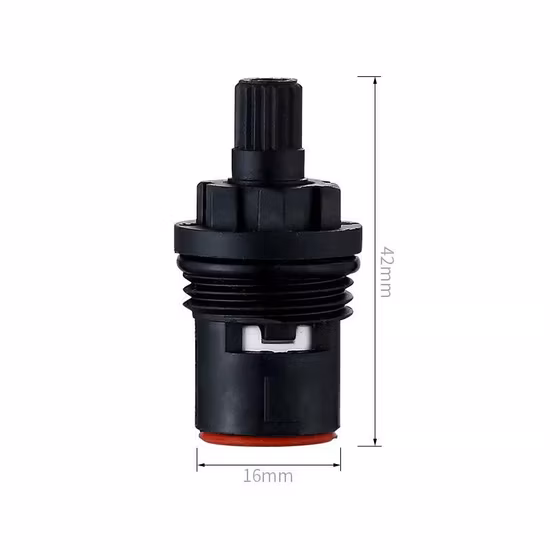 1/2 Quick Open Brass Lever Plastic Ceramic Faucet Cartridge